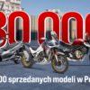 30 000 nowych motocykli i skuterów marki Honda sprzedanych przez Hondę Polska
